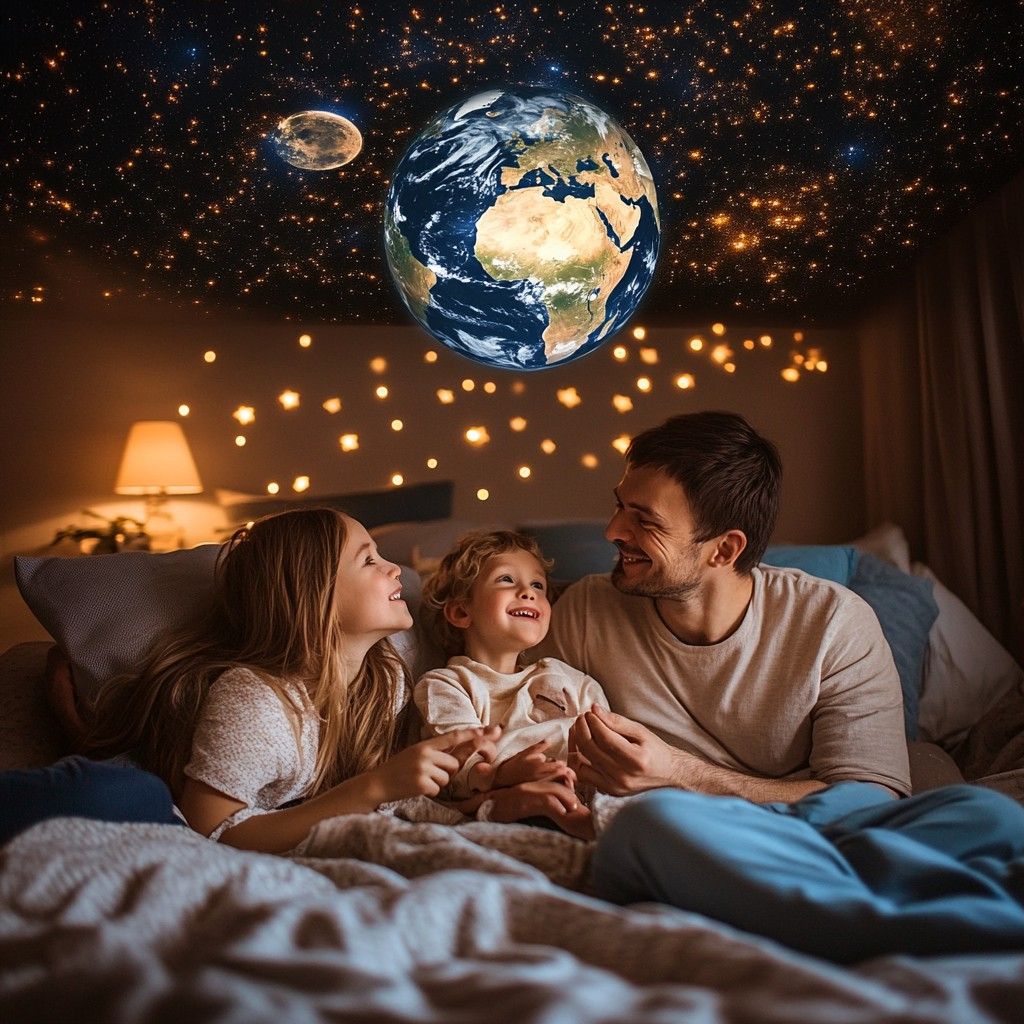 Discover the Twelvetooo 3D Projector: Where Earth Dances on Your Child’s Ceiling