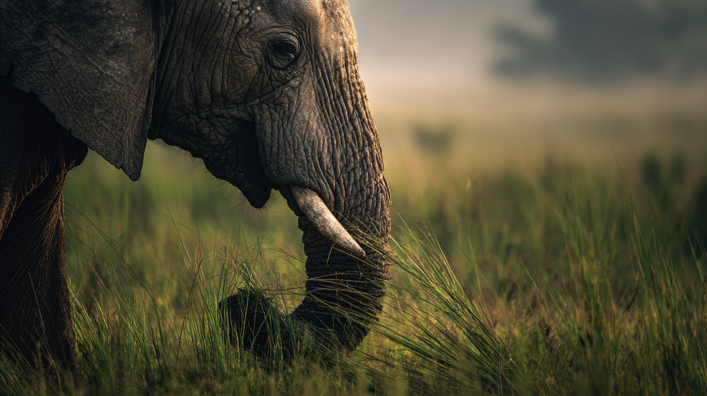 Watch an Elephant Playing with Its 'Magic Hose' with Twelvetooo 3D Projector