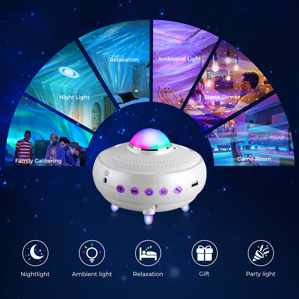 12 Constellation Aurora Projector