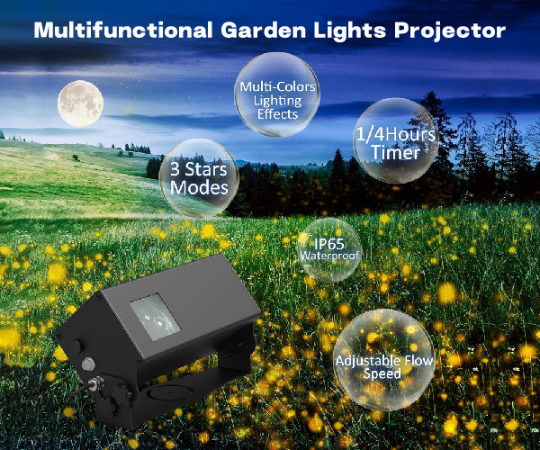 Projecteur laser Firefly pour extérieur