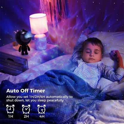 Astronaut Galaxy Projector with Timer and Remote