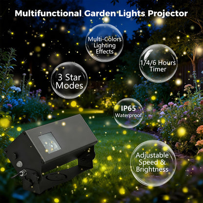 Proyector de luz láser Firefly para exteriores