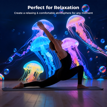 3D Galaxy Star Projector with White Noise & Bluetooth Speaker