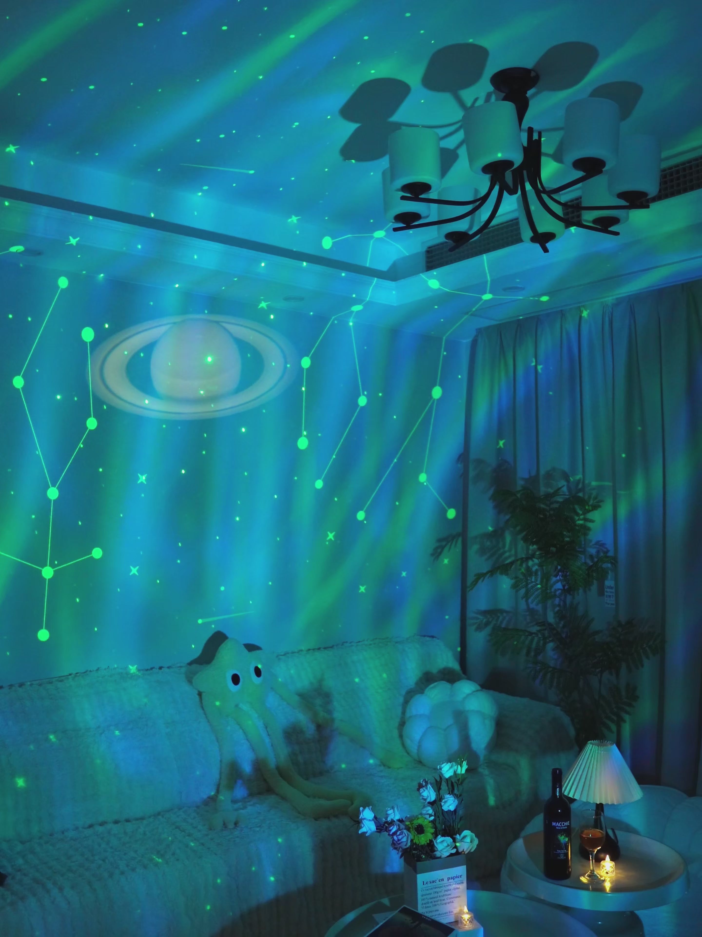 Charger la vidéo: Twelvetooo Northern Lights Projector
